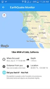 Earthquake Feeds screenshot 3