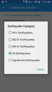 Earthquake Feeds screenshot 4