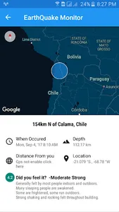 Earthquake Feeds screenshot 5
