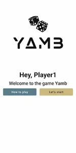 Yamb screenshot 1