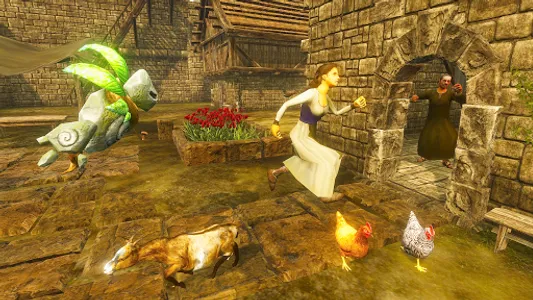 Flying Golem vs Wild Life screenshot 9