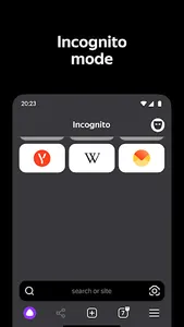 Yandex Browser with Protect screenshot 5