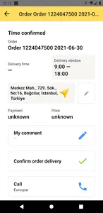 Yandex.Courier (corporate app) screenshot 2