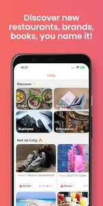 Listy - Your world Listed screenshot 0