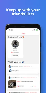 Listy - Your world Listed screenshot 3