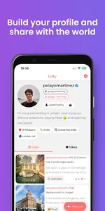 Listy - Your world Listed screenshot 6