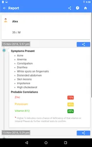 Vitamin Deficiency Finder screenshot 12