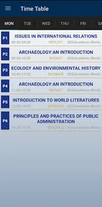 Christ University Student App screenshot 1