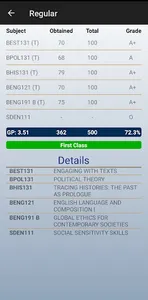 Christ University Student App screenshot 2