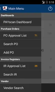 PAYscan Mobile screenshot 1
