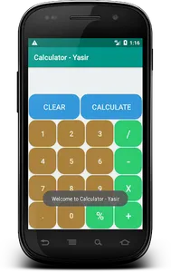 Calculator - Yasir screenshot 0