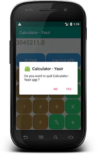 Calculator - Yasir screenshot 2