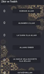 Dhikr and Tesbih screenshot 1