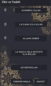 Dhikr and Tesbih screenshot 4
