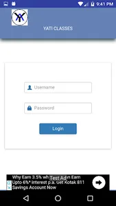 YatiClassesExam screenshot 1