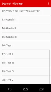 Learn German Dative Accusative screenshot 1