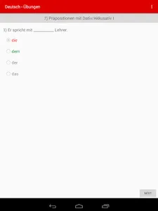 Learn German Dative Accusative screenshot 7