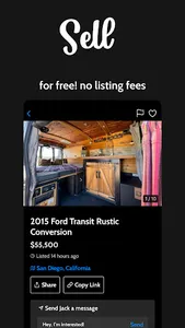 Vancamper: Buy sell campervans screenshot 1