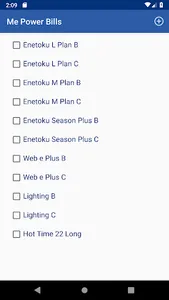 MePowerBills screenshot 0