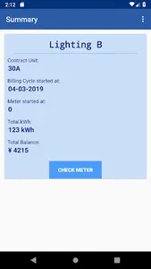 MePowerBills screenshot 3
