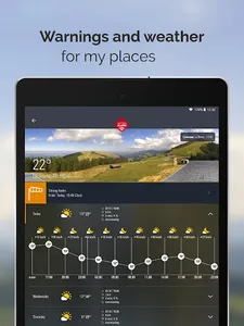 Weather Alarm - Swiss Meteo screenshot 15