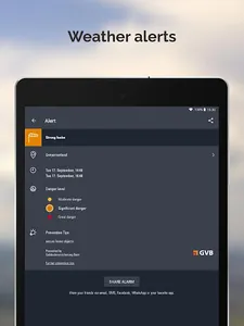 Weather Alarm - Swiss Meteo screenshot 18