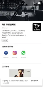 Fit Minute screenshot 3