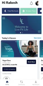 Live Fit Life screenshot 1