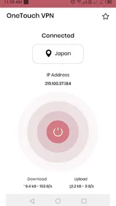 OneTouch VPN screenshot 2