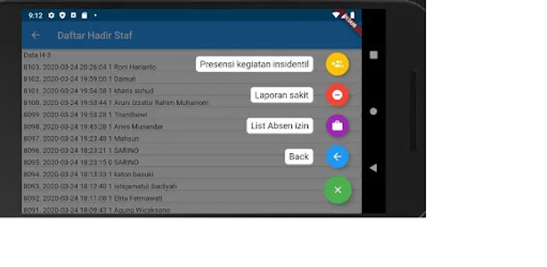 Presensi YDSF screenshot 0