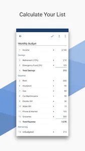 CalcList - Calculate Your List screenshot 0