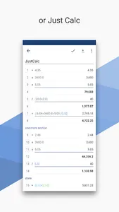CalcList - Calculate Your List screenshot 2