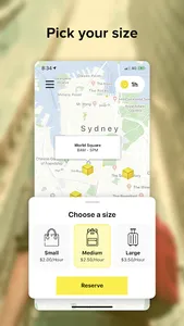 Yellowbox - Access your Locker screenshot 1