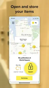 Yellowbox - Access your Locker screenshot 2