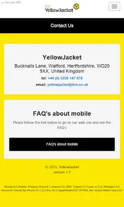 YellowJacket screenshot 2