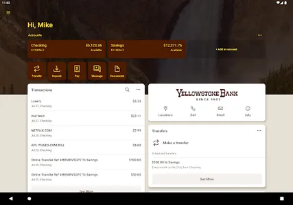 Yellowstone Bank screenshot 5