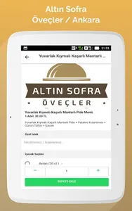 Altın Sofra Öveçler screenshot 20