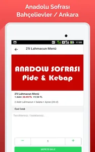 Anadolu Sofrası screenshot 13