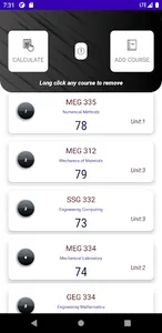 5 Point GPA Calculator screenshot 1
