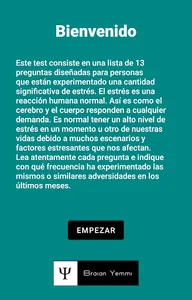 Test de estrés en 3 minutos screenshot 0