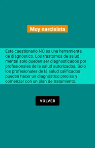 Test: ¿eres narcisista? screenshot 2