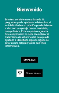 Test: ¿tu pareja es tóxica? screenshot 0
