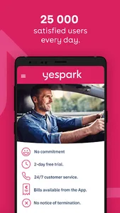 Yespark: parking lot rental screenshot 2