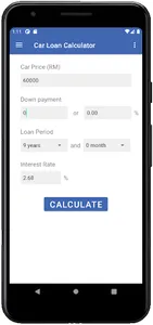 Car Loan Calculator Malaysia screenshot 0