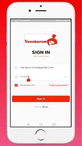 Yewokurom Store App screenshot 0