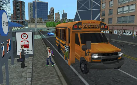 School Bus Driving Game screenshot 0