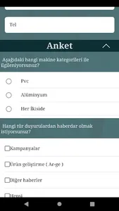 Yılmaz Makine KVKK screenshot 1