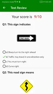 Alberta Driver License Test screenshot 2