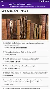 YKS (TYT-AYT) TARİH screenshot 13