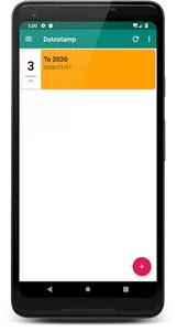 Datestamp screenshot 0